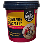 Get-A-Whey Strawberry Cheesecake Ice Cream - High Protein, No Added Sugar 125 ml 