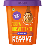 Yoga Bar Peanut Butter - Creamy, Roasted, High In Protein, Non-GMO, No Added Sugar 400 g