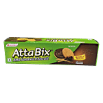 AttaBix Atta Sandwich Biscuit - Chocolate Flavoured 120 g Box