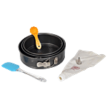 HAZEL Round Cake Mould Set - Assorted Colour 7 pcs