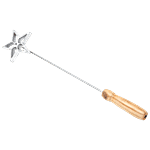 HAZEL Aluminium Rose Cookie Mould - 5 Flower, Assorted Colour 1 pc