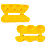 DS Plastic Ganpati Modak Patti Patti - Assorted Colour 2 pcs