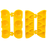 DS Ganpati Modak Patti, Modak Sancha, Modak Mould - Assorted Colour 2 pcs