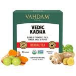 Vahdam  Herbal Kadha Tea - Good For Cold & Sinus 30 g (15 Pyramid Bags x 2 g each)