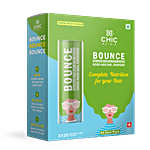 Chicnutrix Bounce Hair Recovery Complex, Biotin & Selenium - Green Apple Flavour 60 Tablets