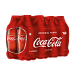 Coca Cola Soft Drink 250 ml (Pack of 8)