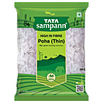 Tata Sampann White Poha - Thin 500 g