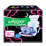 Whisper  Ultra Night Sanitary Pads For Women - XXL+, Koala Soft 10 pcs