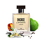 Engage L'amante Absolute Eau De Parfum - For Men, Spicy 100 ml 