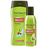 Trichup Argan Herbal Shampoo & Hair Oil 200 ml + 100 ml 2