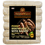Meisterwurst Pork Bratwurst With Bacon Sausage 300 g