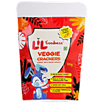 LiL'Goodness Veggie Crackers - Carrot With Indian Masala 100 g