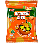 Parle Bigger Orange Bite Candy - Sugar Boiled Confectionery 214.5 g 