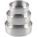 Klassic Aluminum Round Shape Cake Mould, KL-01 1 pc