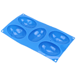 Klassic Oval Shape Cake Mould Silicone For Baking Assorted Colour, KL-06 1 pc