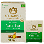 Maharishi Ayurveda  Organic Vata Tea 22.5 g (15 Bags x 1.5 g each)