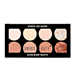 Swiss Beauty Ultra-Blush Palette - Face Makeup 16 g (Shade-04)