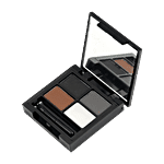 Swiss Beauty Eyebrow Palette - 3 Brows Powder + 1 Wax Cream 5 g (Shade-01)