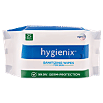 Hygienix Sanitizing Wipes for Skin - Refreshing Fragrance 25 pulls