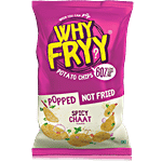 WhyFryy Popped Potato Chips - Spicy Chaat 35 g Pouch