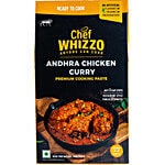Chef Whizzo Andhra Chicken Curry  Premium Cooking Paste 120 g BOX