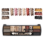 L.A. Colors Day To Night 12 Colour Eyeshadow 8 g Sundown