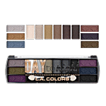 L.A. Colors Day To Night 12 Color Eyeshadow 8 g Nightfall