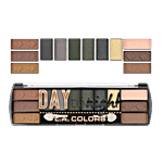 L.A. Colors Day To Night 12 Colour Eyeshadow 8 g Sunrise