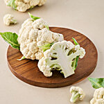 fresho! Cauliflower - Small 1 pc (Approx. 300 - 500 g)