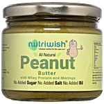 Nutriwish Peanut With Whey Protein & Moringa Butter 250 g 