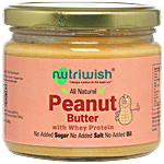 NUTRIWISH Peanut Butter With Whey Protein 250 g