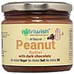 Nutriwish Peanut Butter With Dark Chocolate 250 g 