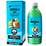 Dr. Vaidyas Triphala Juice With Amla Harad Baheda - Supports Digestion, Immunity & Hair 1 L