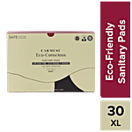Carmesi Eco-Conscious Sanitary Pads For Rash-Free + Eco-Friendly Periods - XL 30 pcs 