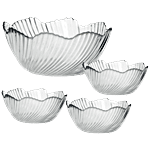 Pasabahce Bowl Set For Pudding - Tempered Glass, Marmara 7 pcs (Set of 7)