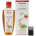 Baidyanath Ayurvedant Ayu Kesh Herbal Hair Oil - For Healthy & Strong Hair, With Jatamansi & Hibiscus, No Silicone & No Paraben 100 ml 