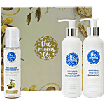 The Moms Co Anti-Hair Fall Complete Care Kit 3 pcs (100 ml + 200 ml + 200 ml)