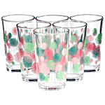 Pasabahce Spring Flower Tumbler 6 pcs 