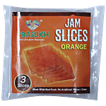 Prasukh Jam Slice - Orange 100 g (Pack of 3)