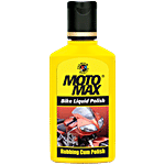 Motomax Bike Liquid Polish - Cleans Surfaces, Removes Oil, Grease & Dirt 50 ml 