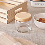 Ocean Pop Jar Set Wooden Lid B02511 W 325 ml 