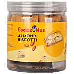 CookieMan Almond Biscotti 250 g PET Jar