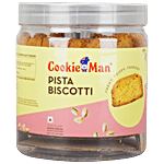 CookieMan Pista Biscotti 250 g PET Jar
