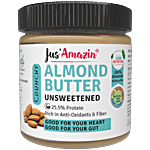 Jus Amazin Crunchy Almond Butter - Unsweetened 200 g