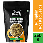 True Elements Roasted Pumpkin Seeds - High In Protein, Ready To Eat Snack, Immunity Booster 250 g