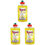 Intercorp Bubbz Antibacterial Dish & Crystal Wash Liquid Gel 1.5 L (Pack of 3)