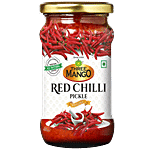 Three Mango Red Chilli Pickle 300 g