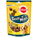 Pedigree Tasty Minis Cubes Adult Dog Treat - Chicken & Duck Flavour Chunks 130 g