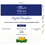 TGL Co. English Breakfast Tea Black Tea 37.5 g (25 Bags x 1.5 g each)