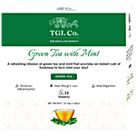 TGL Co. Mint Green Tea Bags 37.5 g (25 Bags x 1.5 g each)